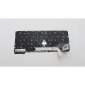 Lenovo Primax - Erstatningstastatur for bærbar PC - Fransk - svart - for ThinkPad X13 Gen 2 20WK, 20WL