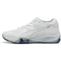 Puma Eliminate NITROâ¢ SQD 4 Handball Shoes Unisex, Shoes, White/Silver, 42