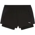 Puma VELOCITY 2in1 3"Running Shorts Women, Clothing, Black, S