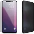 OEM Samsung Galaxy S21 FE 5G Privacy Full Cover Beskyttelsesglass - Svart Kant