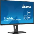 Iiyama 32" ProLite XUB3293UHSN-B5 - 3840x2160 - IPS - 65W USB HUB - KVM Switch