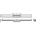 Hansgrohe Afløbsrende Raindrain Flex 900mm BBC