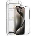 24hShop WIWU herdet skjermbeskytter for iPhone 16 med HD-klarhet og anti-fingeravtrykk