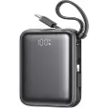 JOYROOM JR-PBF27 powerbank 10 000 mAh med dobbel kabel og 22,5 W hurtiglading