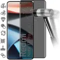 Mtp Products Xiaomi Redmi Note 13 Pro+ Privacy Full Cover Beskyttelsesglass - Svart Kant