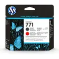 HP 771 - Matt svart, kromatisk rød - skriverhode - for DesignJet Z6200, Z6600, Z6610, Z6800, Z6810