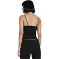 Puma WARDROBE Essentials Ribbed Tank Top Women, Clothing, Black, XL