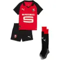 Puma Stade Rennais FC 25/26 Home Minikit Kids, Clothing, Red/Black, 4-5Y