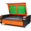 Vevor 130W CO2-lasergravør, 89 x 140 cm (35 x 55 tommer), 500 mm/s (19,7 IPS) laserskjæremaskin med 2-veis luftassistanse, kompatibel med LightBurn, CorelDRAW, AutoCAD, Windows, Mac OS, Linux, for tre