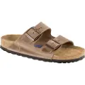 Birkenstock for man. 552811 Brown Arizona Leather Sandals (43), Flat, None, Casual