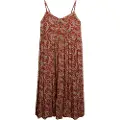 Superdry Half Button Tiered Midikjole
