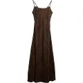 Superdry Bias Cut Maxi Slip Lang Kjole