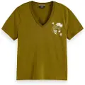 Scotch & Soda 178190 Kortarmet T-skjorte