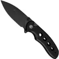 CIVIVI Triptych, Black G-10, Black Stonewash