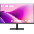Samsung Essential S4 S27F434UAU - S43UF-serien - LED-skjerm - 27 - 1920 x 1080 Full HD (1080p) @ 100 Hz - IPS - 300 cd/m² - 1000:1 - 5 ms - HDMI, DisplayPort, USB-C - svart