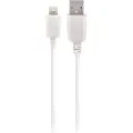 MaXlife ladekabel til iPhone - 3 meter, 2A - Hvit