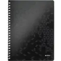 Leitz Notatbok WOW PP A4 Linjer 80 ark Sort