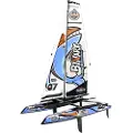 Joysway Binær V3 RC-sejlbåd RtR 400 mm