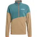Adidas Terrex Multi Climawarm Anorak Fleecejakke Med Halv Glidelås