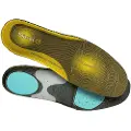Sievi Dual Comfort Plus: High Arch, Unisex, Voksen, Komfort-innersåle, Svart, Grå, Rød, Gult, EUE, 1 stykker