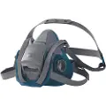 3M 70071668159, Halvdekkende, Luftrensende respirator, Teal, Silikon