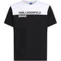 Karl Lagerfeld Reg Blocked Kortarmet T-skjorte