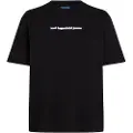 Karl lagerfeld A3w17039 Regular Blur Logo Kortarmet T-skjorte