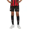 Puma AC Milan 25/26 Shorts Youth, Clothing, Black/Red, 11-12Y