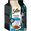Sheba Fresh Cuisine Taste of Tokyo 6 x 50 g - Tunfisk, laks og hvit fisk i saus