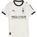 Puma Borussia Mönchengladbach 25/26 Home Jersey Youth, Clothing, Warm White/Black, 9-10Y