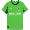 Puma Borussia Mönchengladbach 25/26 Away Jersey Youth, Clothing, Green/Warm White, 9-10Y