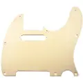 Fender Pickguard Telecaster 1- Ply 8-Hole Mount Gold Plated