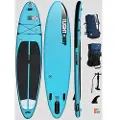 Light ISUP The Blue Series Freeride Wide 12'4 SUP-Brett mønster