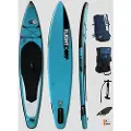 Light ISUP The Blue Series Tourer 10'6 X 25" SUP-Brett mønster