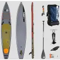Light Platin Tourer 14'0 x 30" SUP-Brett Set grå