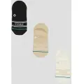 Stance Basic 3 Pack No Show Socks mønster