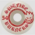 Spitfire 99Du Burner Red 54mm Hjul hvit
