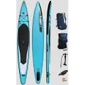 Light ISUP The Blue Series Race Youth 12'6 X 2 SUP-Brett mønster