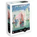 Sentos Paul Signac Inngangen Til Havnen I La Rochelle Puslespill 1000 Stykker
