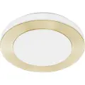 Eglo Led Carpi, 3 ampuller, LED, 3000 K, 1110 lm, IP44, Messing, Hvit