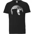 Logoshirt Sesame Street Cookie Monster-moon Easy Fit Kortarmet T-skjorte