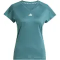 Adidas Aeroready Train Essentials Minimal Branding V-neck Kortarmet T-skjorte