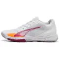 Puma Accelerate Turbo 4 Handball Shoes Women, Shoes, White/Berry/Lilac Crush, 40.5