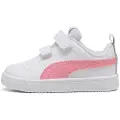 Puma Rickie Sneakers Toddlers, Shoes, White/Pinkscape/Lilac Crush, 22