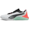 Puma Fuse 4.0 Sneakers Unisex, Shoes, White/Mint Melt/Glowing Red, 44.5