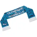Puma Olympique de Marseille Essentials Scarf, Accessories, Azure/White, OSFA