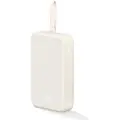 UGREEN 20000mah Powerbank med innebygd kabel Nødlader - Beige - 20000 Ah