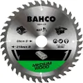 Bahco Sementkarbidtuppet Sirkelsagblad Med 20 Tenner Og Middels Serration For Trematerialer 180 Mm
