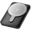 Vention FHSB0 5000 mAh 20 W magnetisk powerbank + USB-A til USB-C-kabel (svart)