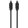 Sinox PRO optisk kabel. 1m. Sort